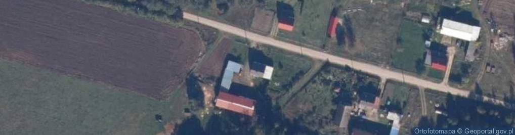 Zdjęcie satelitarne Borki ul.