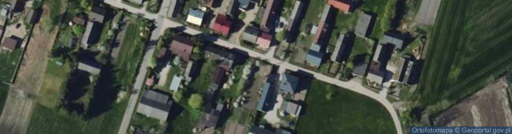 Zdjęcie satelitarne Borki ul.