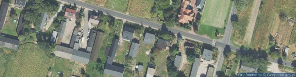 Zdjęcie satelitarne Borków Nowy ul.