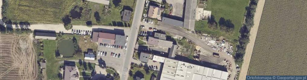 Zdjęcie satelitarne Borków Stary ul.