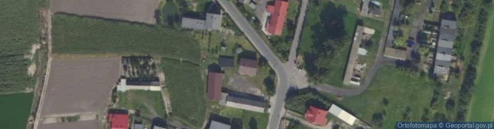 Zdjęcie satelitarne Borków Stary ul.