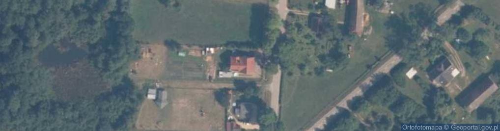 Zdjęcie satelitarne Borkowo Lęborskie ul.