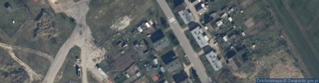Zdjęcie satelitarne Borkowo Wielkie ul.