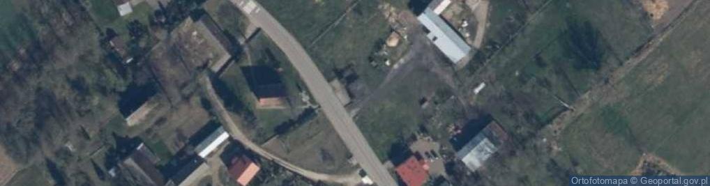 Zdjęcie satelitarne Borkowo Wielkie ul.