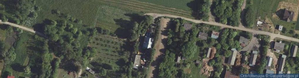 Zdjęcie satelitarne Borów-Kolonia ul.