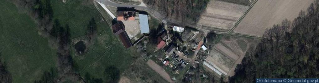 Zdjęcie satelitarne Borów Wielki ul.