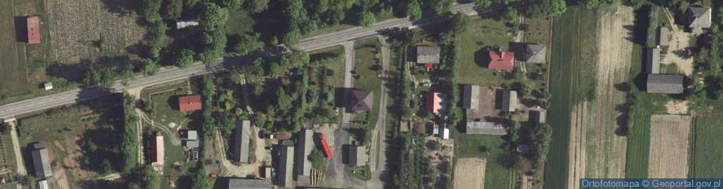 Zdjęcie satelitarne Borówek ul.