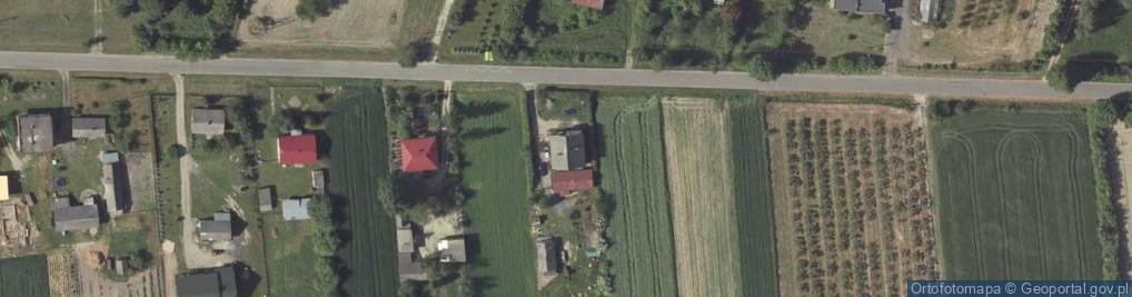 Zdjęcie satelitarne Borowina ul.