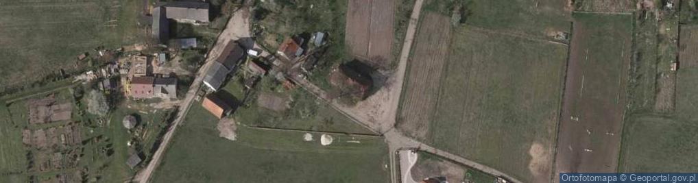 Zdjęcie satelitarne Borówki ul.