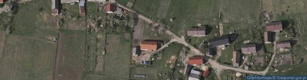 Zdjęcie satelitarne Borówki ul.