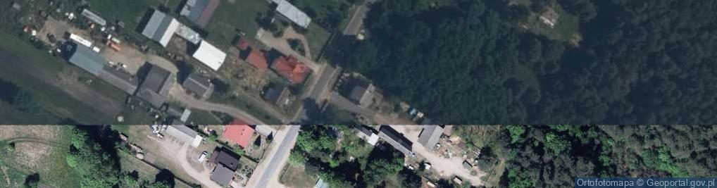 Zdjęcie satelitarne Borsuki ul.