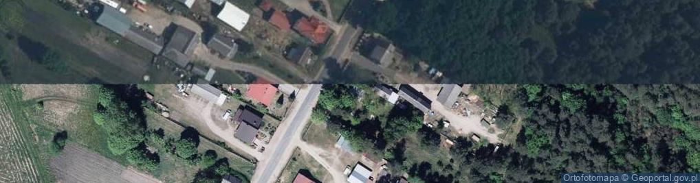 Zdjęcie satelitarne Borsuki ul.