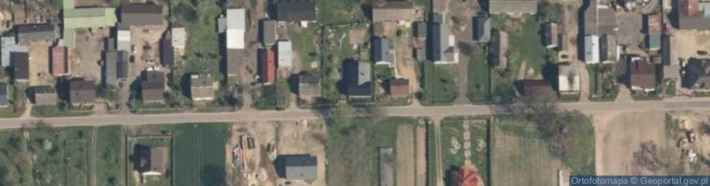 Zdjęcie satelitarne Borszewice Cmentarne ul.