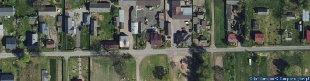 Zdjęcie satelitarne Borszewice Cmentarne ul.