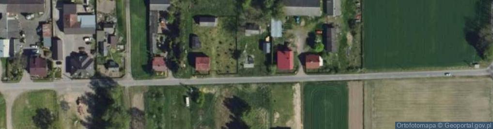 Zdjęcie satelitarne Borszewice Cmentarne ul.