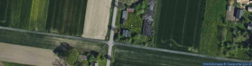 Zdjęcie satelitarne Borszewice Kościelne ul.