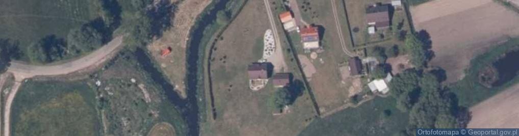 Zdjęcie satelitarne Borucin ul.