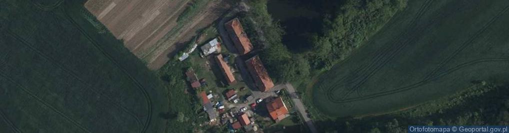 Zdjęcie satelitarne Boryń ul.