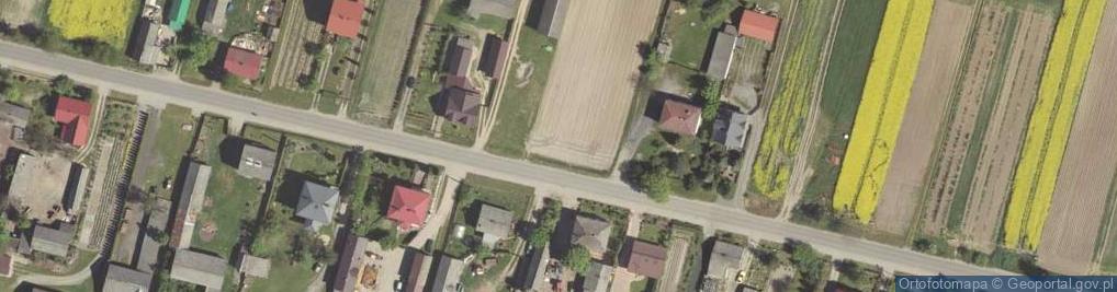 Zdjęcie satelitarne Borzechów ul.