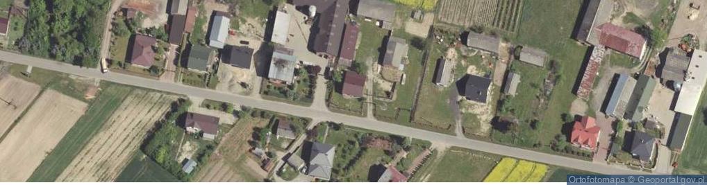 Zdjęcie satelitarne Borzechów ul.