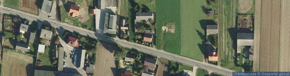 Zdjęcie satelitarne Borzęcice ul.