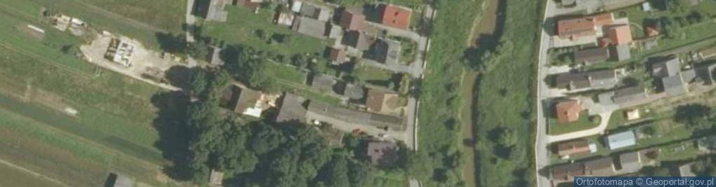 Zdjęcie satelitarne Borzęcin ul.