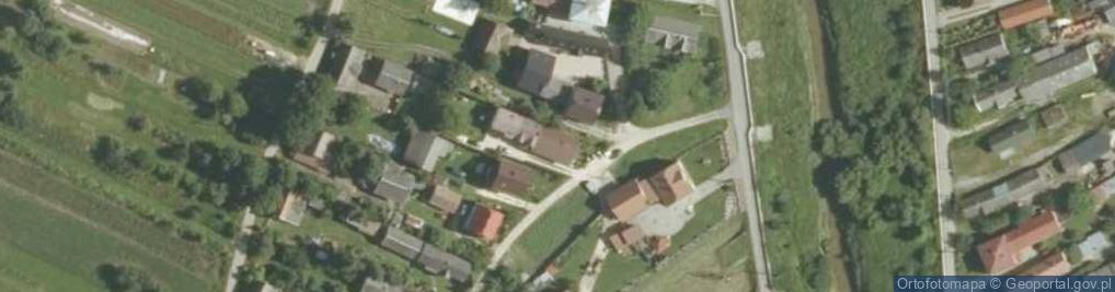 Zdjęcie satelitarne Borzęcin ul.