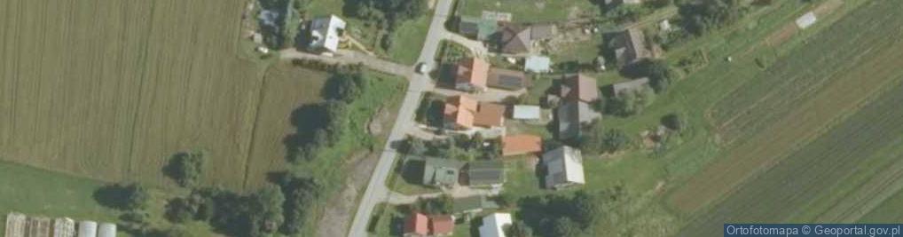 Zdjęcie satelitarne Borzęcin ul.