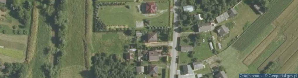 Zdjęcie satelitarne Borzęcin ul.