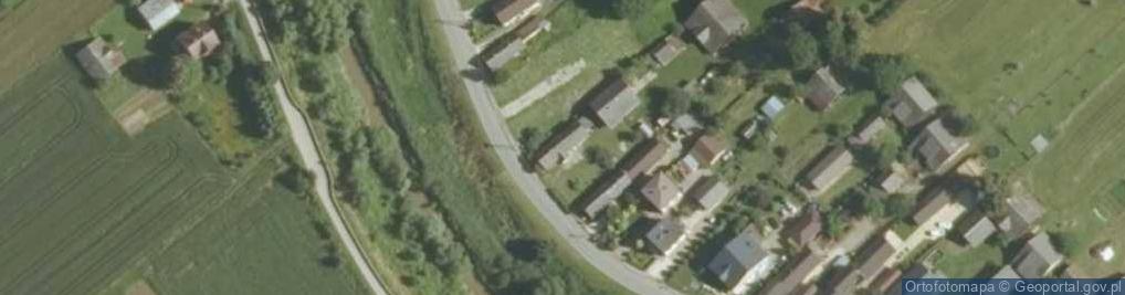 Zdjęcie satelitarne Borzęcin ul.