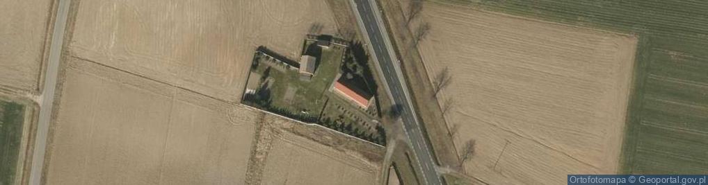 Zdjęcie satelitarne Borzęcin ul.