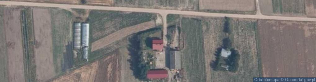 Zdjęcie satelitarne Borzeń ul.