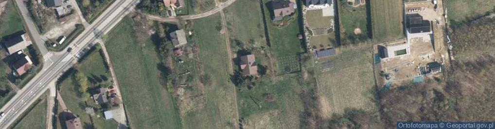 Zdjęcie satelitarne Borzęta ul.