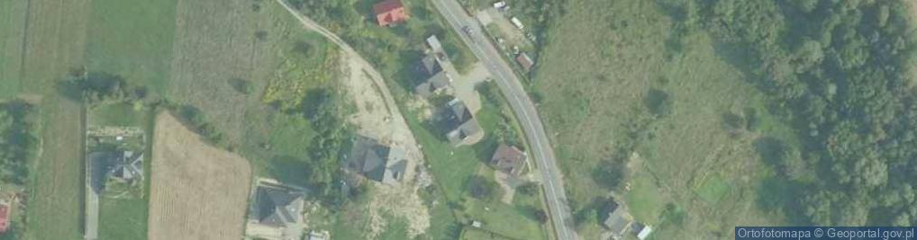 Zdjęcie satelitarne Borzęta ul.