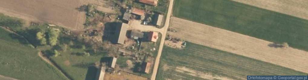 Zdjęcie satelitarne Borzewisko ul.