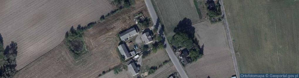Zdjęcie satelitarne Borzymin ul.