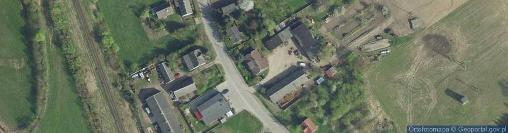 Zdjęcie satelitarne Borzyszkowo ul.