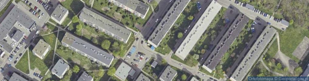 Zdjęcie satelitarne Bohaterów Westerplatte ul.