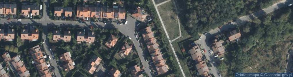 Zdjęcie satelitarne Borówkowa ul.