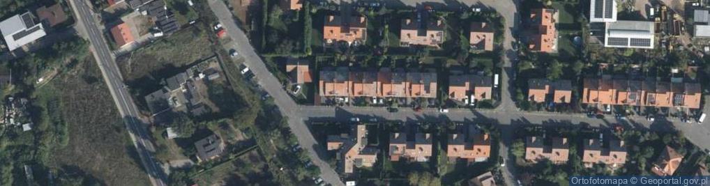 Zdjęcie satelitarne Borówkowa ul.