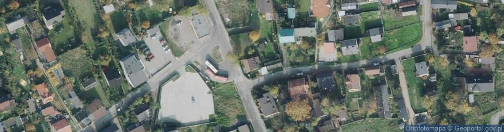 Zdjęcie satelitarne Bohaterów Katynia ul.