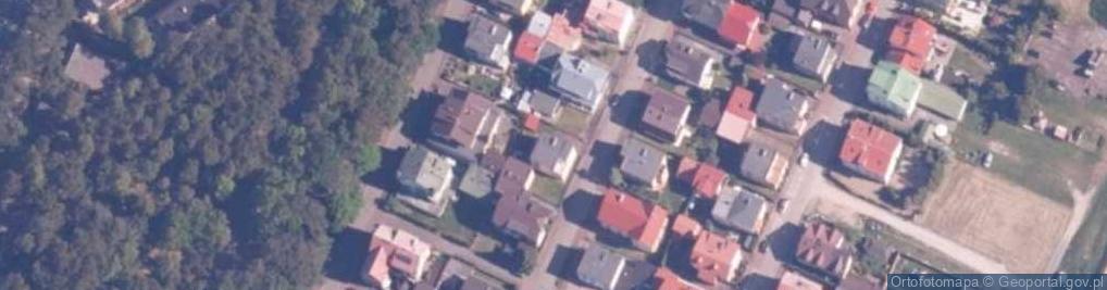 Zdjęcie satelitarne Bosmańska ul.