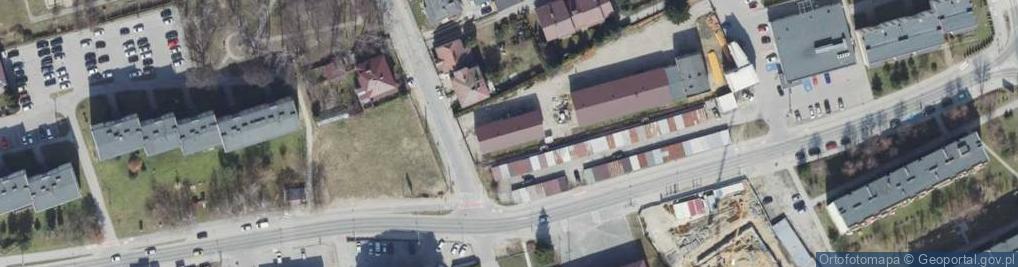 Zdjęcie satelitarne Bojanowskiego ul.