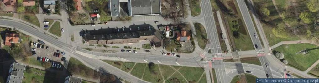 Zdjęcie satelitarne Bora-Komorowskiego Tadeusza, gen. ul.