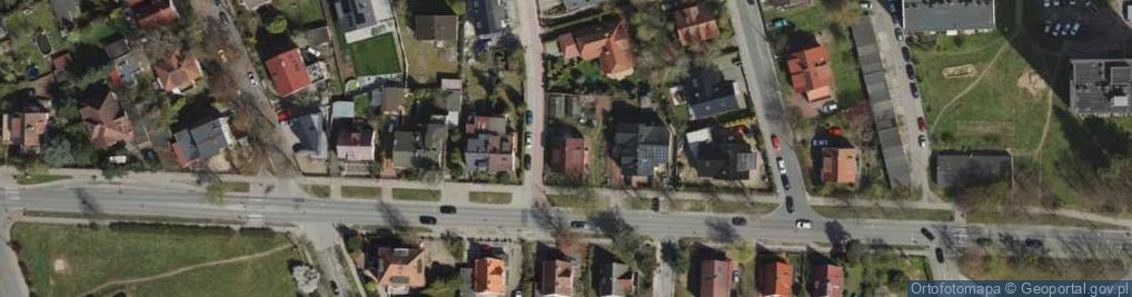 Zdjęcie satelitarne Bora-Komorowskiego Tadeusza, gen. ul.