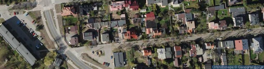 Zdjęcie satelitarne Bohaterów Getta Warszawskiego ul.