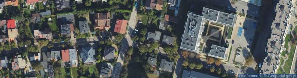 Zdjęcie satelitarne Bohaterów Getta Warszawskiego ul.