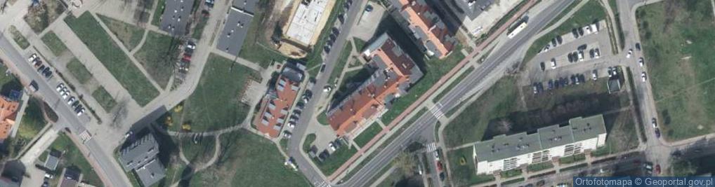 Zdjęcie satelitarne Bolesława Śmiałego ul.