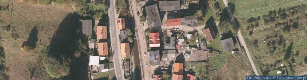 Zdjęcie satelitarne Bohaterów Getta ul.