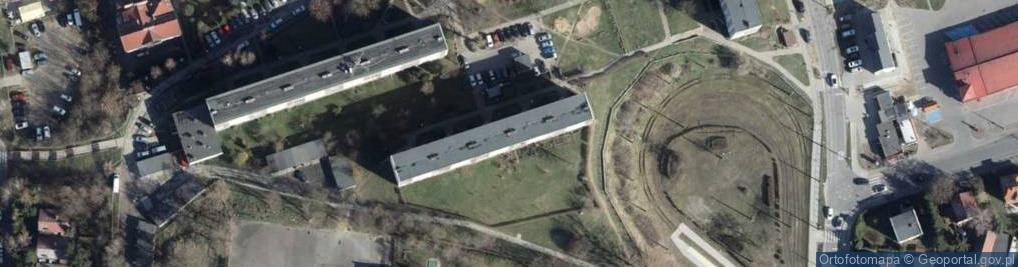 Zdjęcie satelitarne Bohaterów Westerplatte ul.
